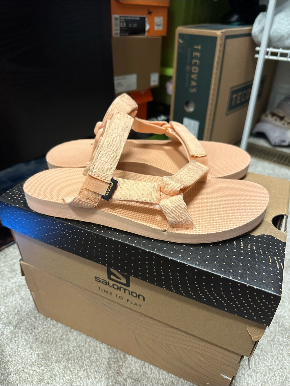 Teva Women's Peach Strap Sandals